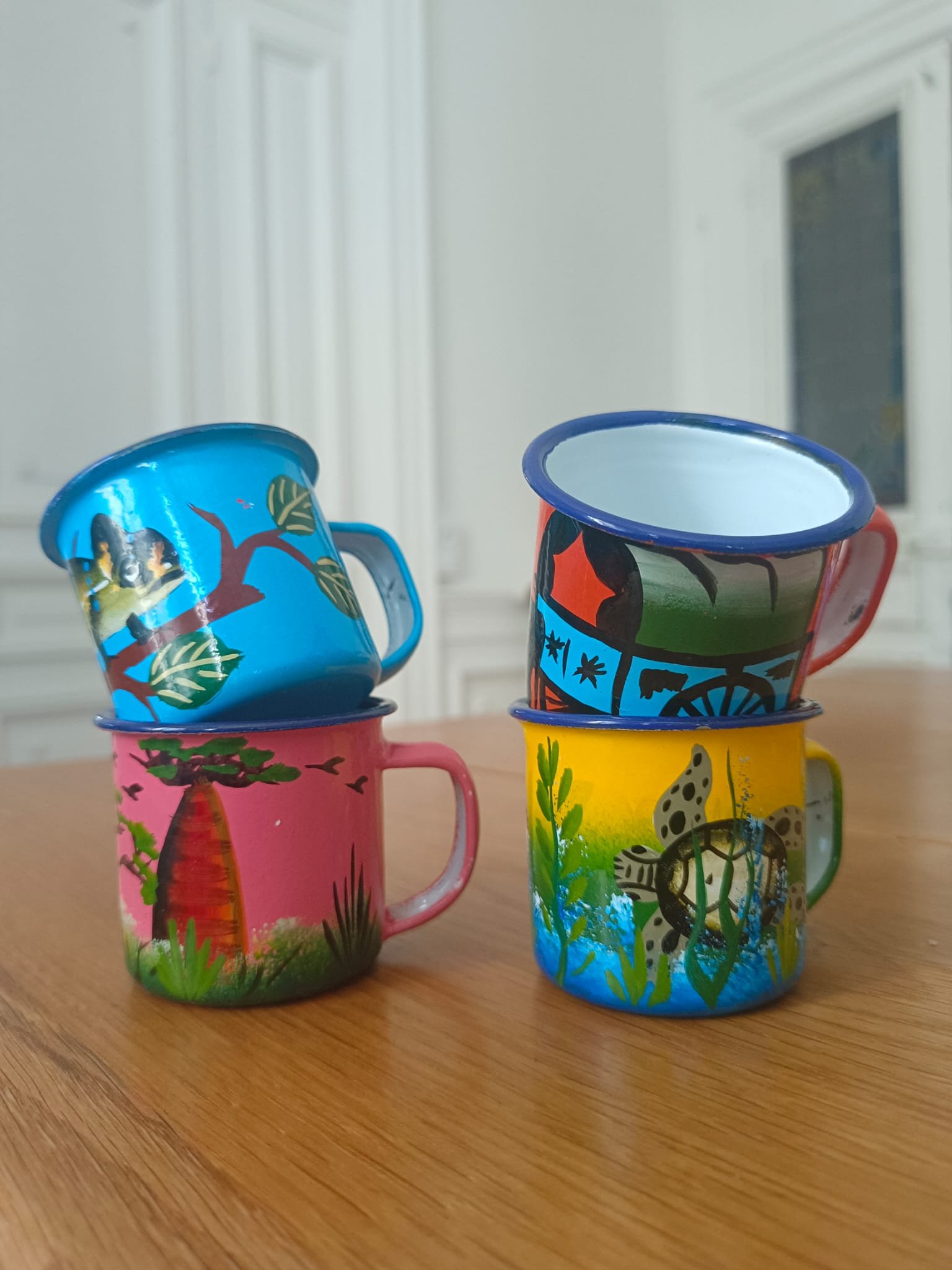 Tasses traditionnelles malgaches