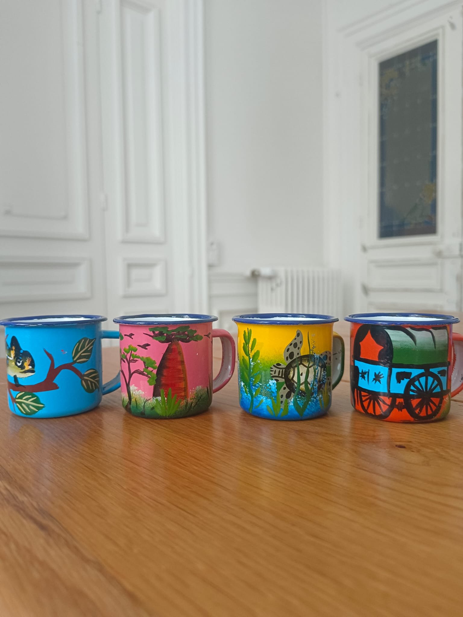 Tasses traditionnelles malgaches
