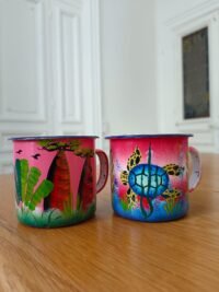 Lot de 2 tasses traditionnelles - grand modèle
