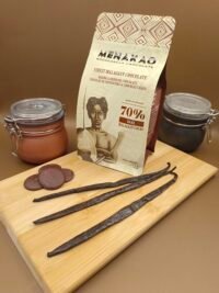 Vanille noire gourmet premium et Menakao 70%