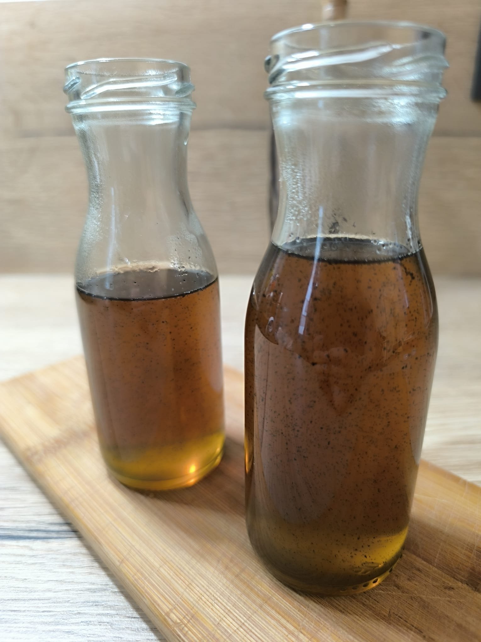 Sirop en cours de refroidissement